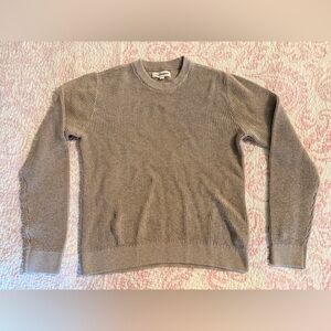 Lucky Brand Taupe Crewneck Sweater